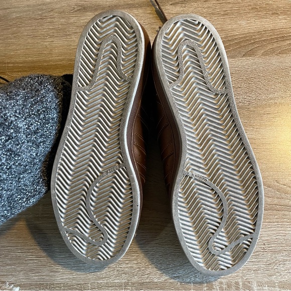 Adidas Metallic Bronze Superstar Sneaker Copper women’s size 8.5 - Picture 10 of 12